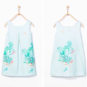 ZARA GIRLS, Coral Dress‎ SIZE 7/8